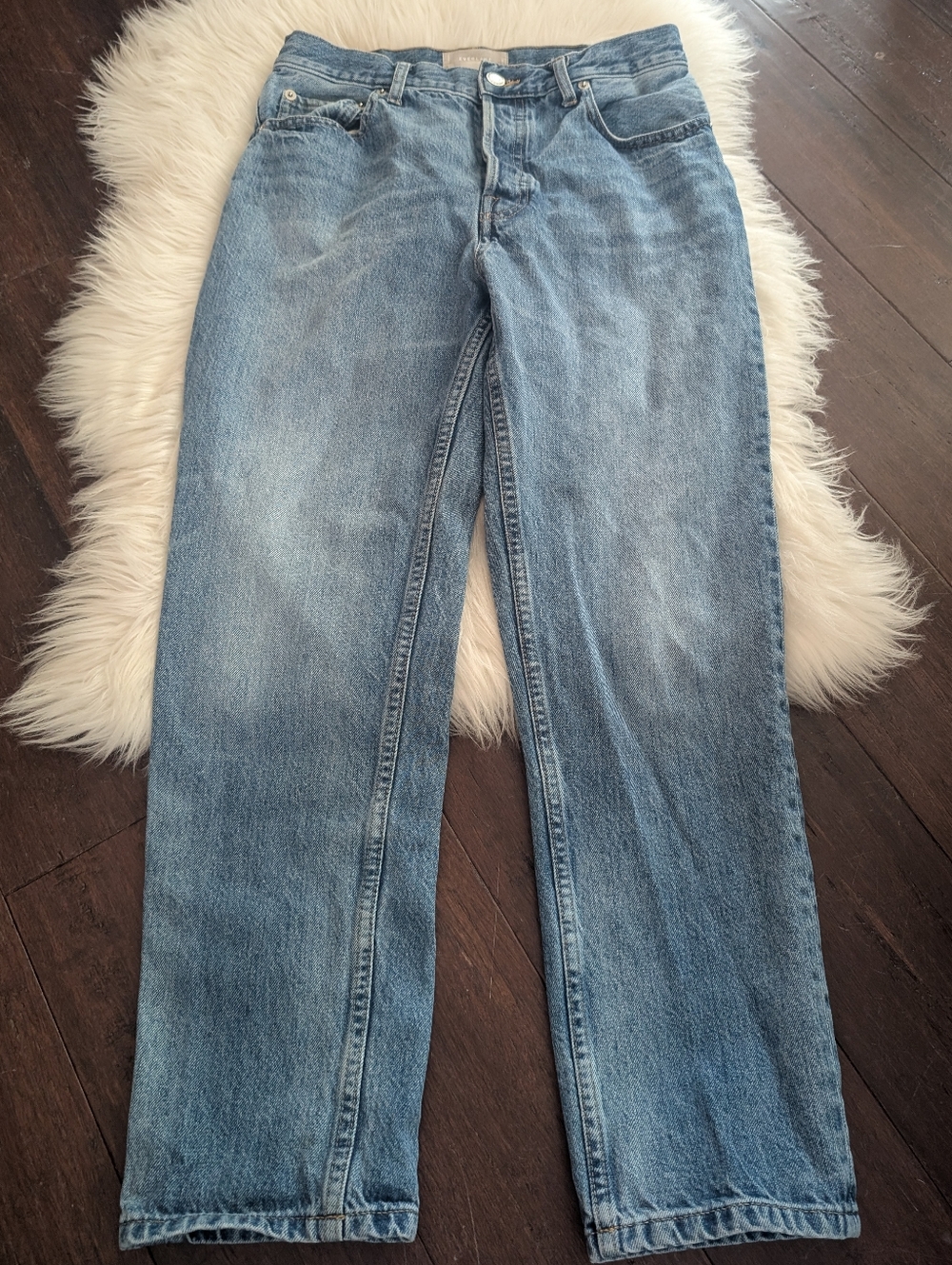 Everlane 90s Cheeky Jean High-Rise Light Blue Women's 27 Ankle